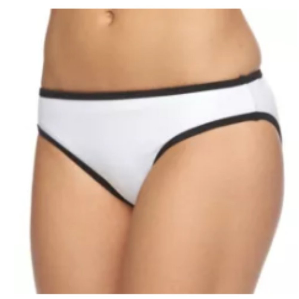 Juniors' In Mocean Bikini Bottoms Color: White